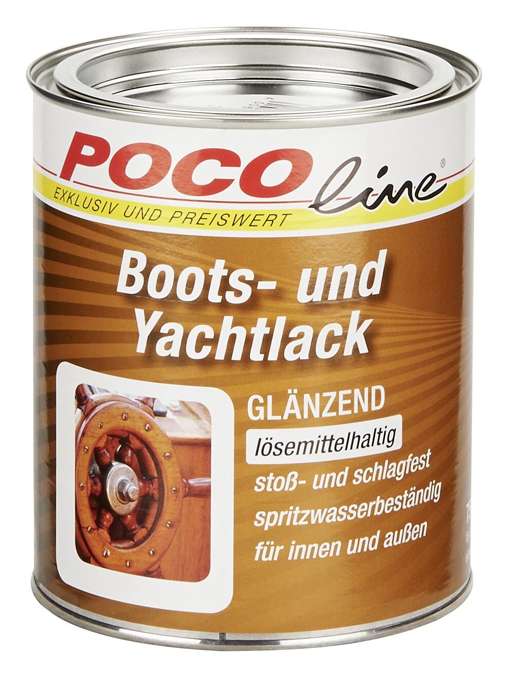 POCOline Boots-und Yachtlack farblos hochglänzend ca. 0,25 l