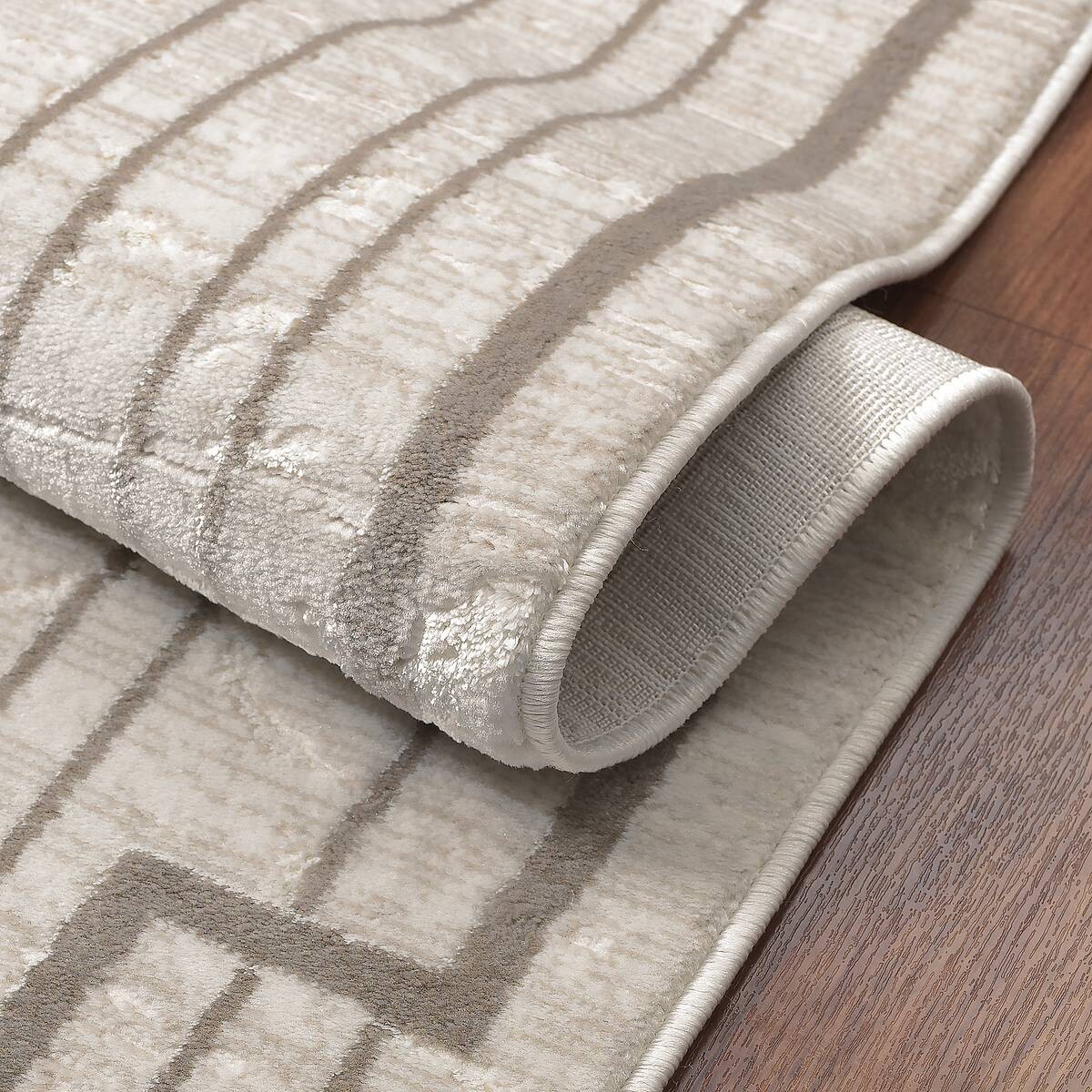 Sanat Teppich Harmony beige B/L: ca. 80x300 cm