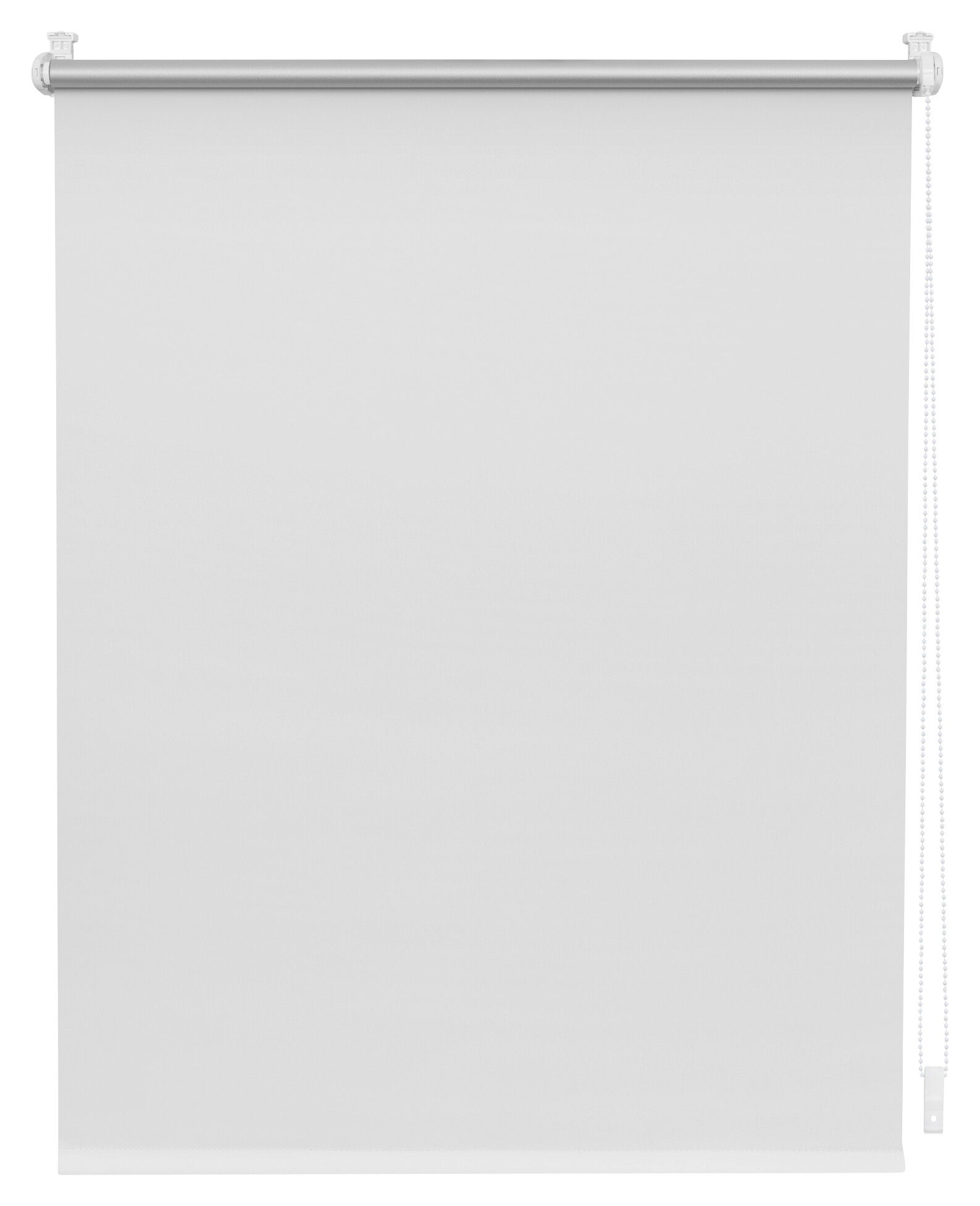LICHTBLICK Thermo Klebe-/Klemmrollo Verdunklungsqualität weiß B/L: ca. 75x150 cm