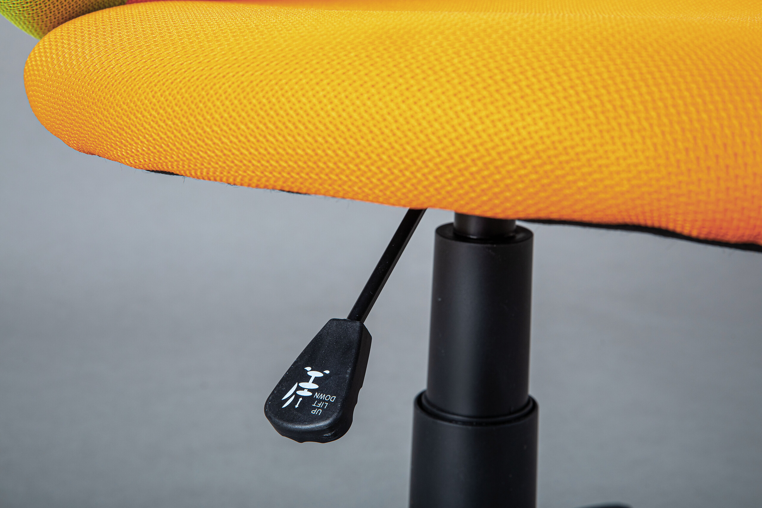 Drehstuhl Jessi orange grün