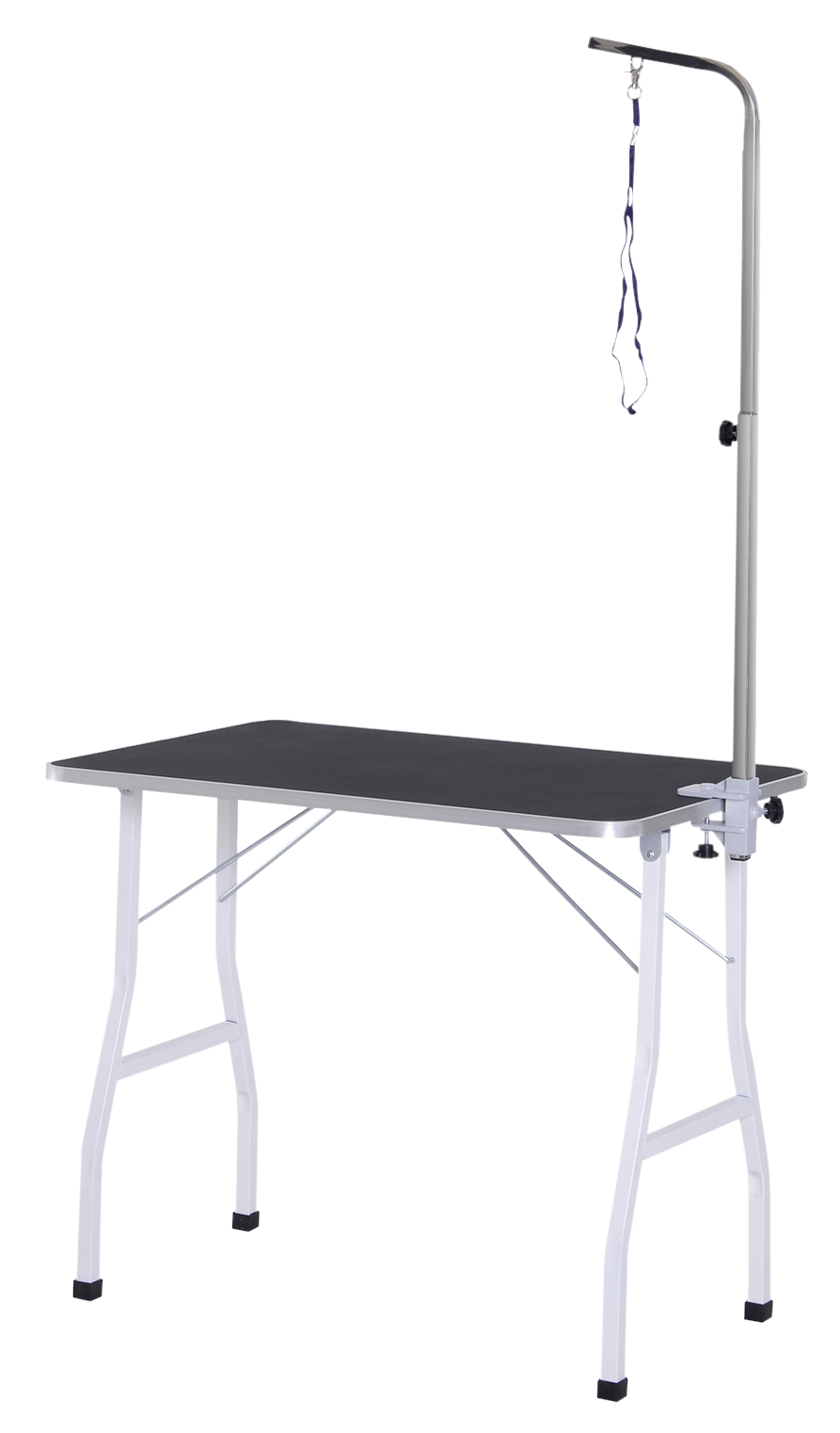 PawHut Hundetrimmtisch schwarz Gummi B/H/L: ca. 62x77x92 cm