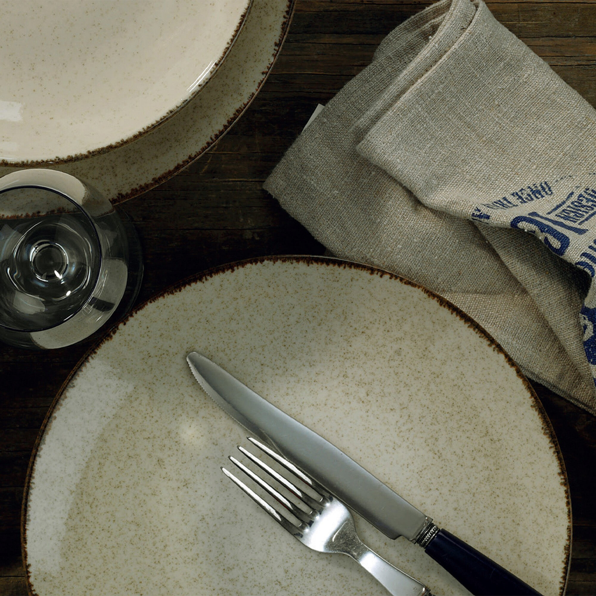 Hermia Concept Kombiservice zimt Porzellan 18 tlg.