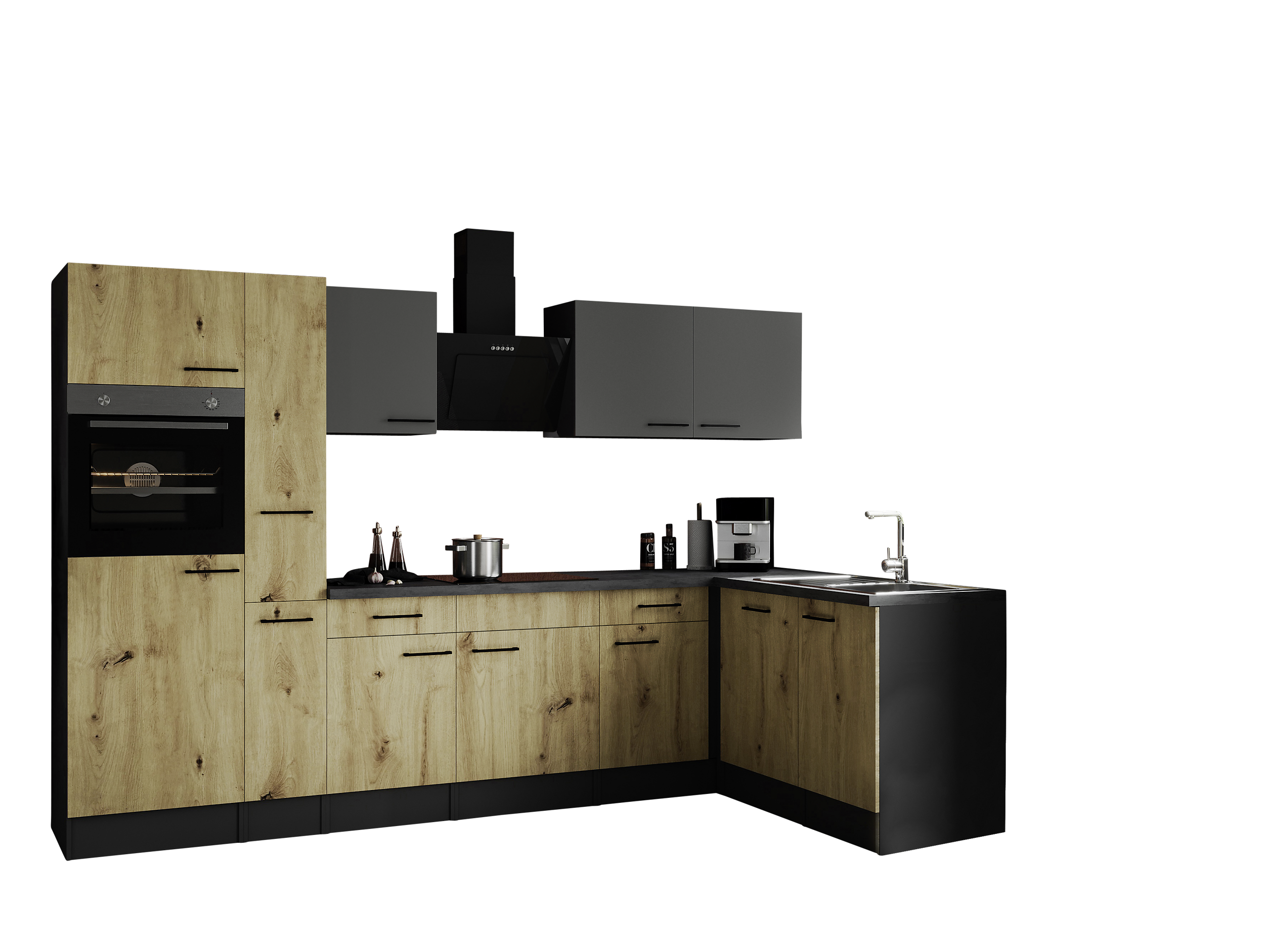 Winkelküche Oliver B/H/T: ca. 310x205x172 cm