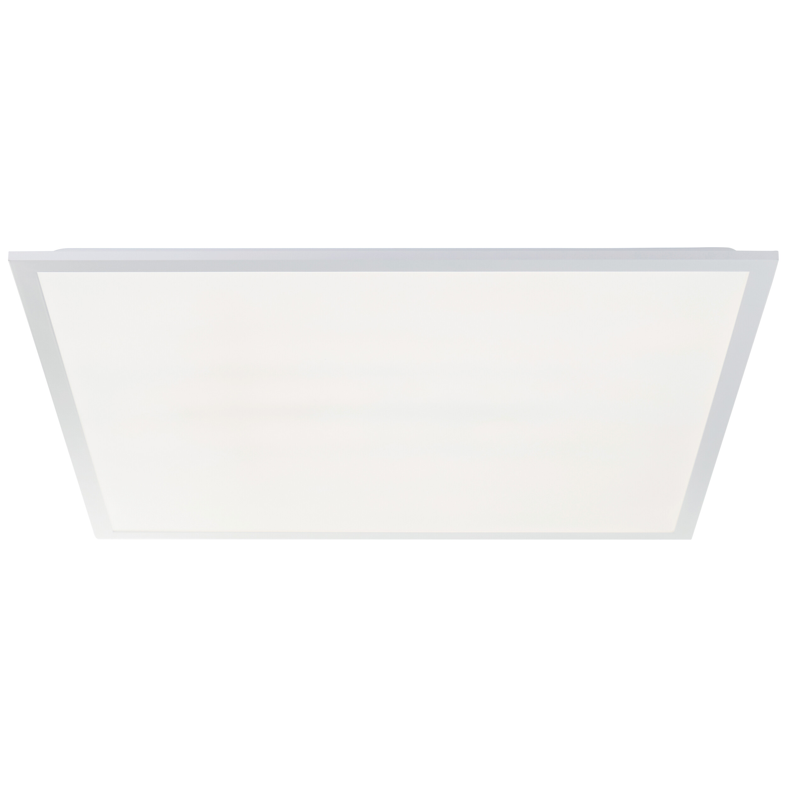 Brilliant LED-Deckenleuchte Briston weiß Metall Kunststoff B/H/L: ca. 63x7,5x63 cm