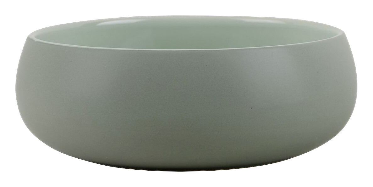 Schale mint Steinzeug D: ca. 16,6 cm