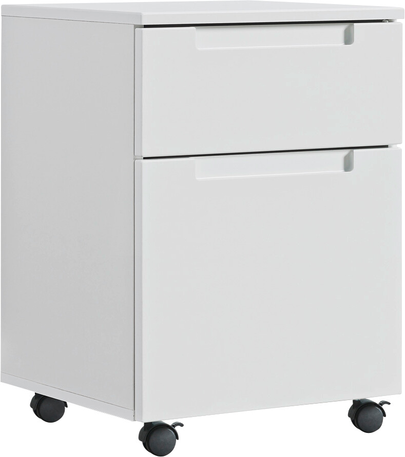 Rollcontainer Mailand weiß B/H/T: ca. 42x60x42 cm