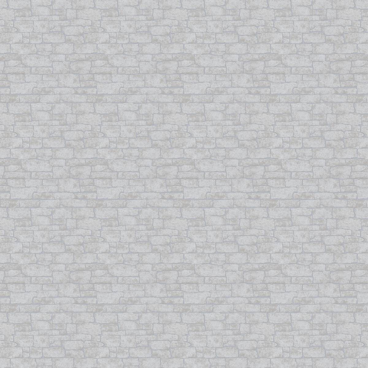 Vliestapete Steinoptik grau B/L: ca. 53x1005 cm