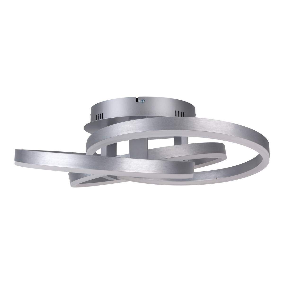 Näve Leuchten Deckenleuchte 1356260 Alu Metall Kunststoff B/H/T: ca. 58x18x58 cm null 1 Brennstellen