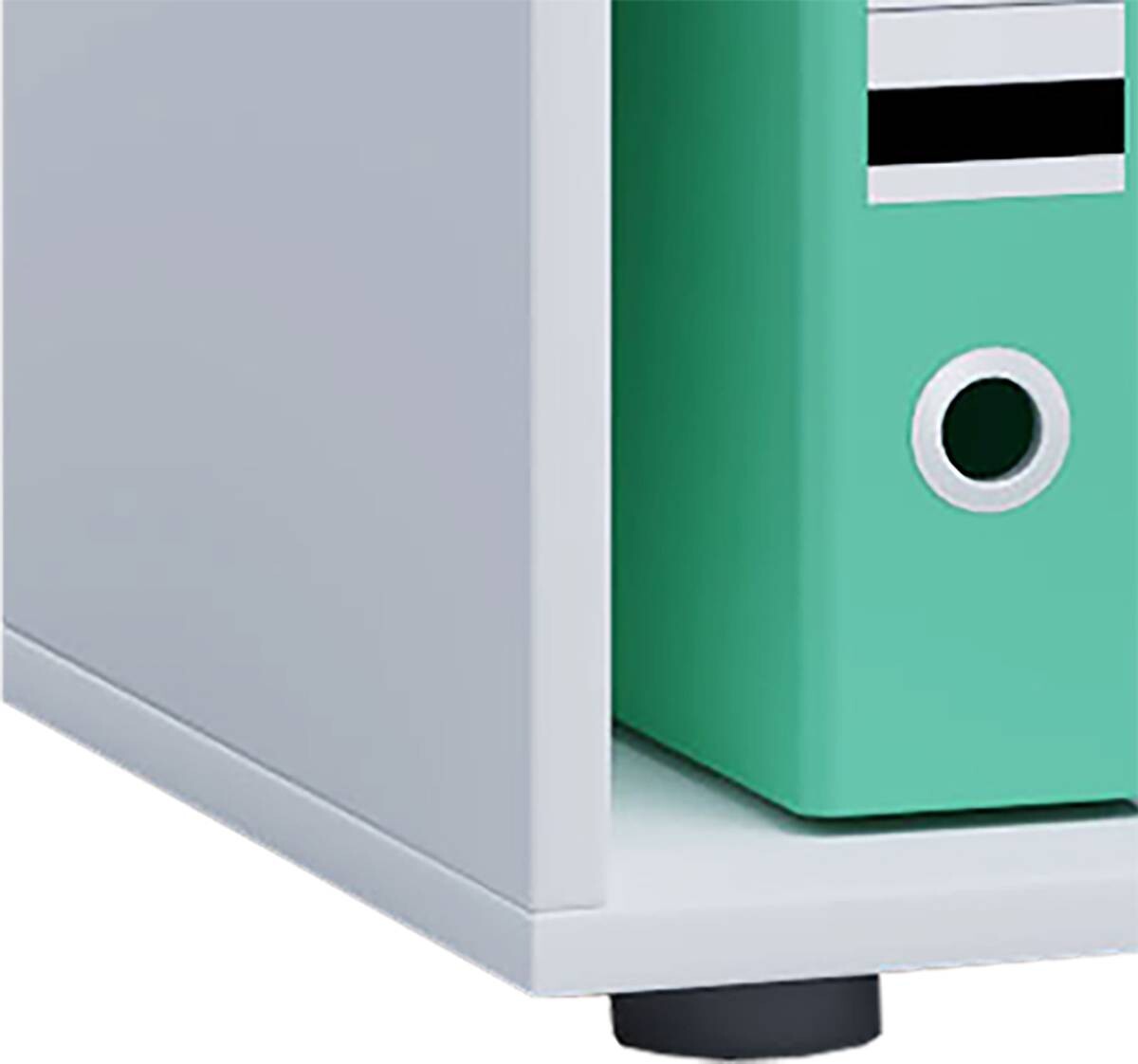 Regal Lona L ohne Türen weiß B/H/T: ca. 70x74x37 cm