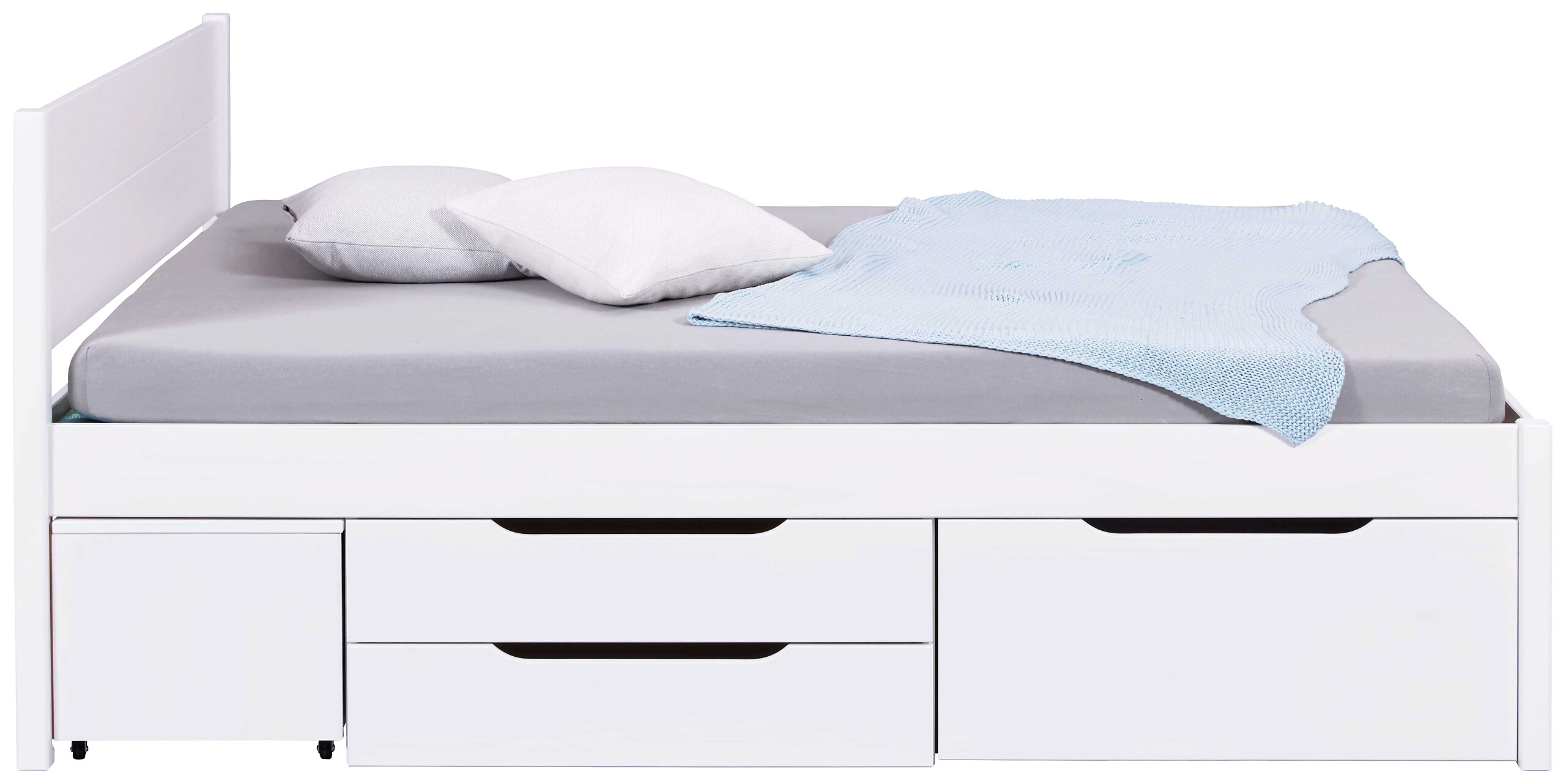 Funktionsbett Efetivo weiß