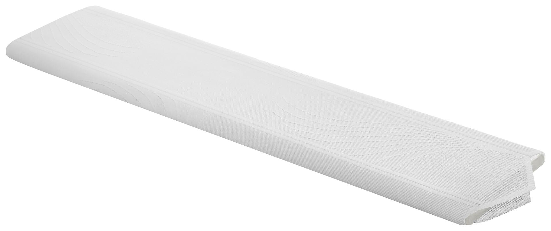 Scheibengardinen-Meterware Strahlen weiß H: ca. 120 cm