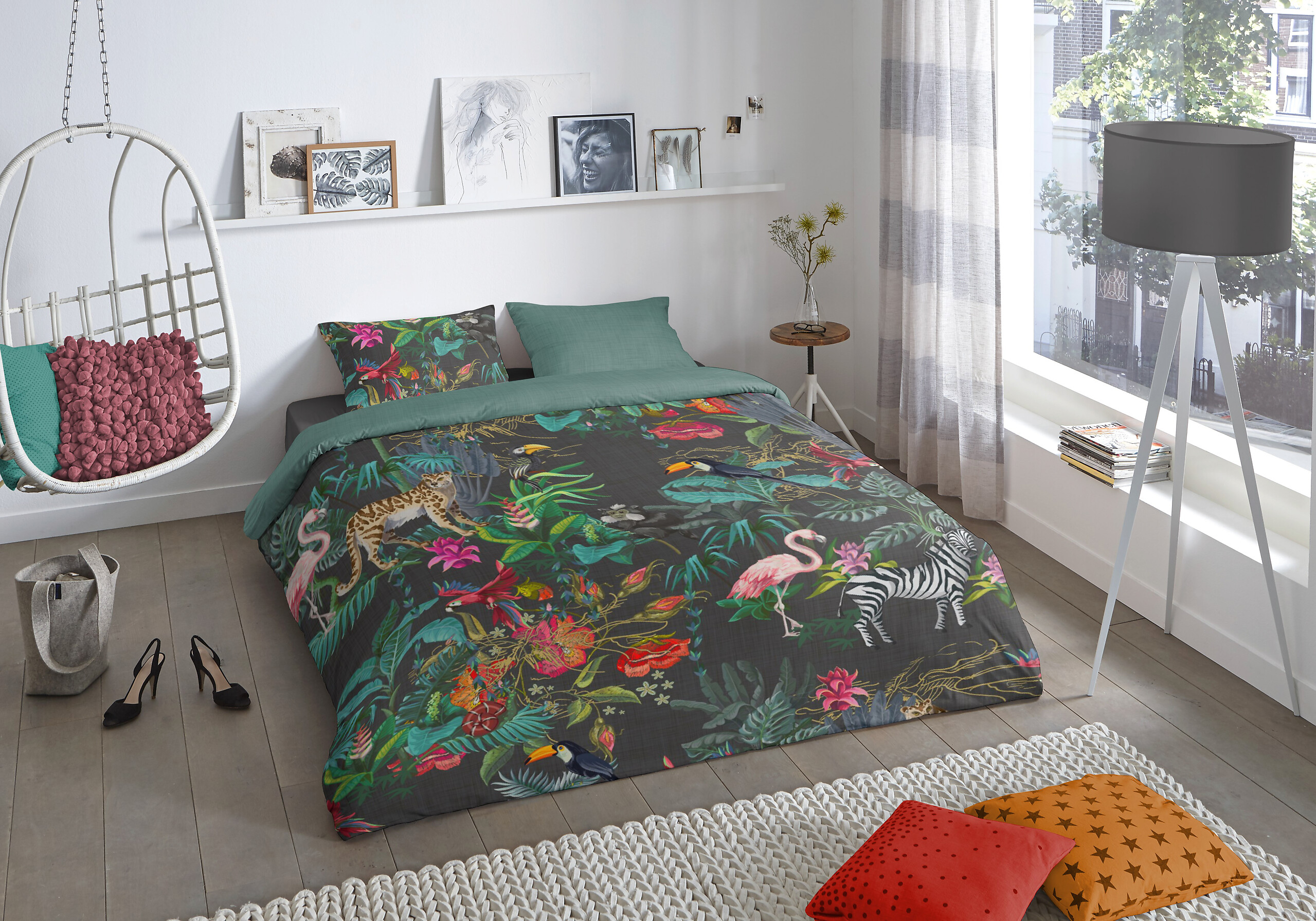 Baumwoll Bettwäsche Funky Renforce