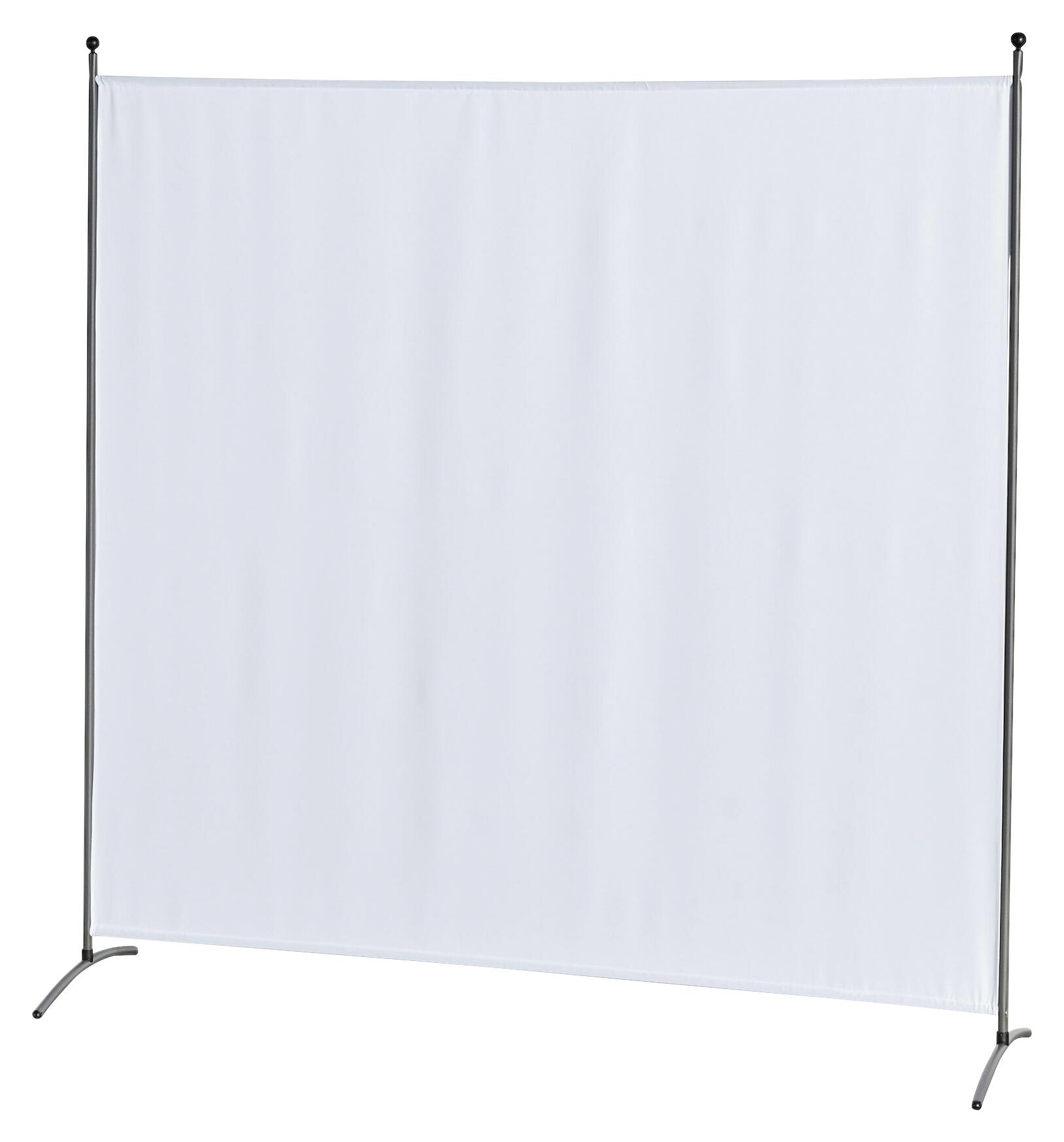 Grasekamp Stellwand weiß Stahl B/H: ca. 180x180 cm