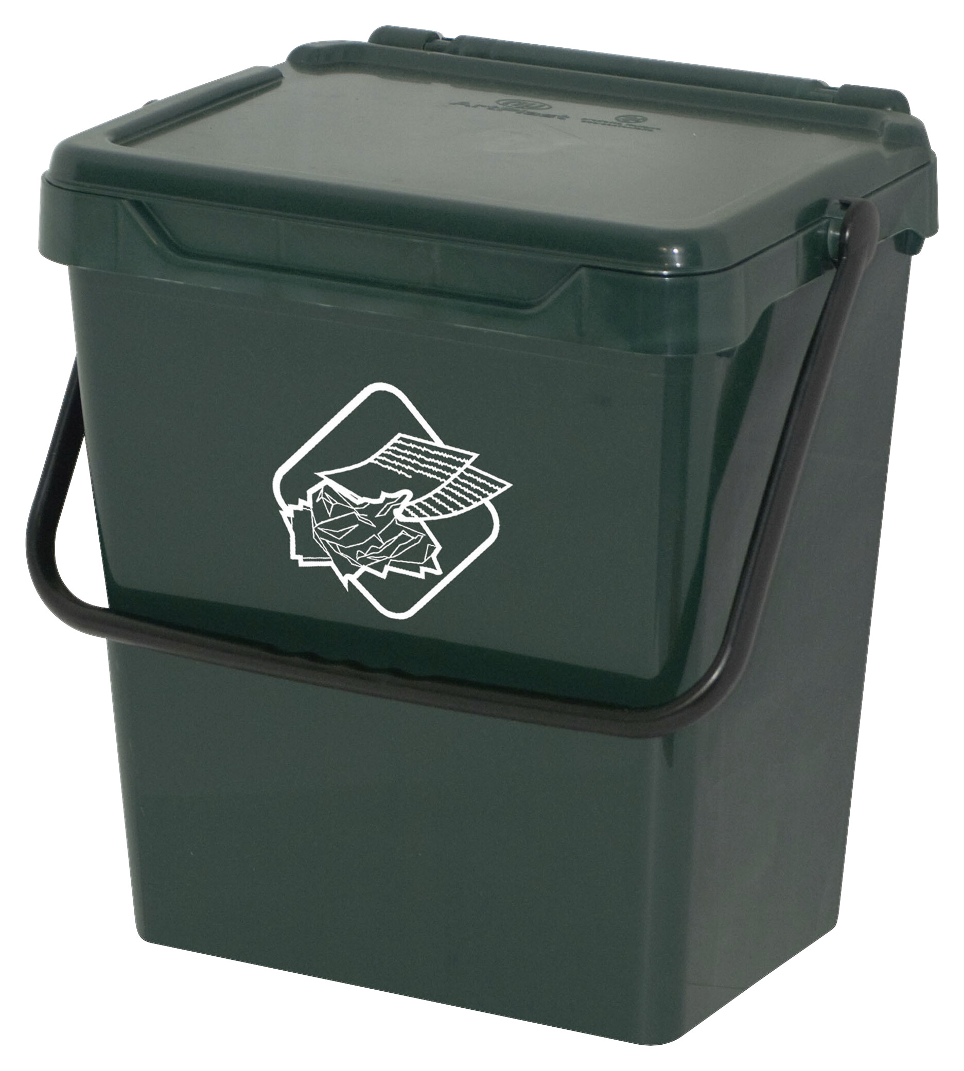 Eco-Logico Eimer grün Polypropylen B/H/L: ca. 30,5x39x40 cm