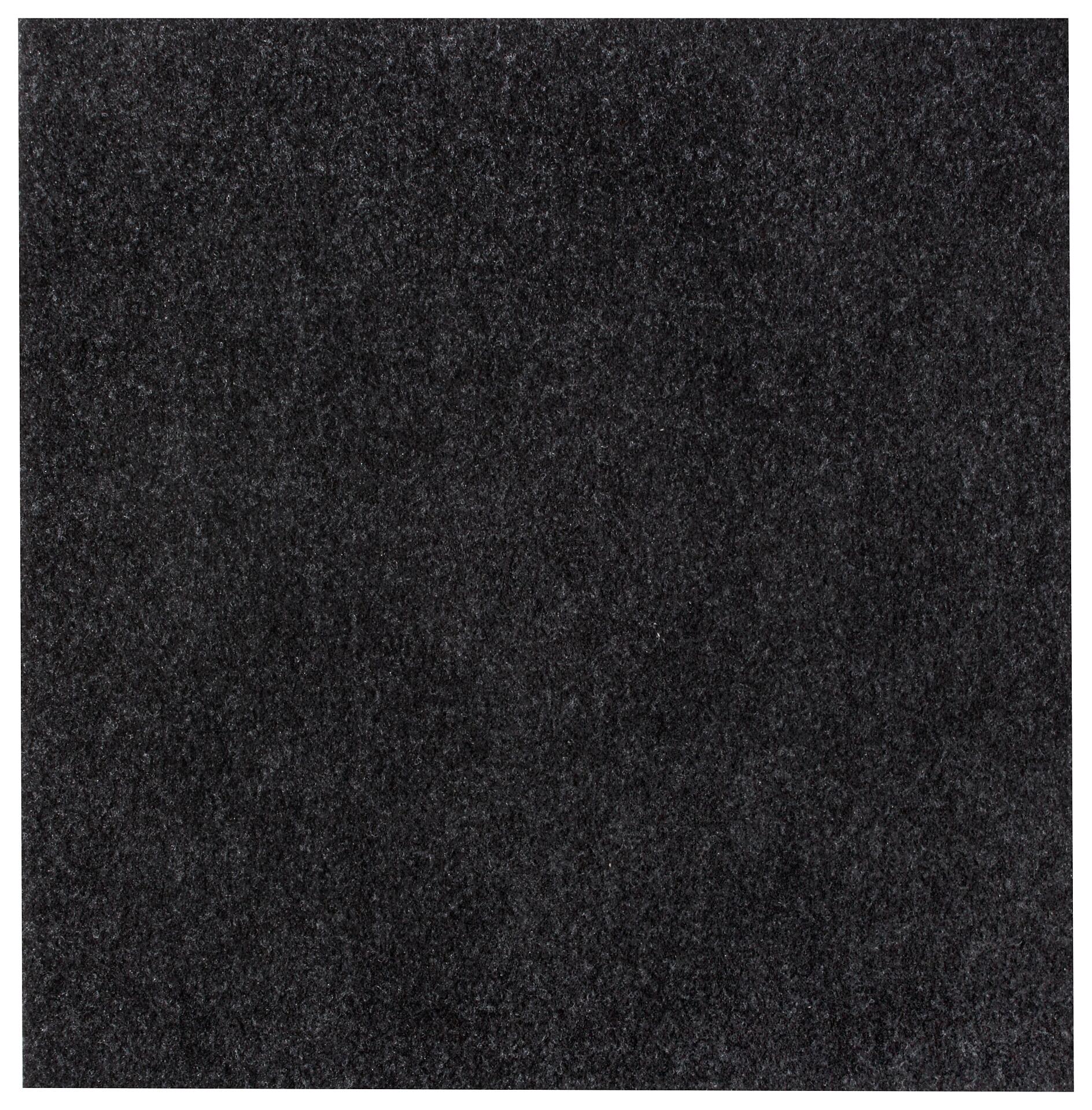Teppichfliese Filz anthrazit B/L: ca. 40x40 cm pro Stück