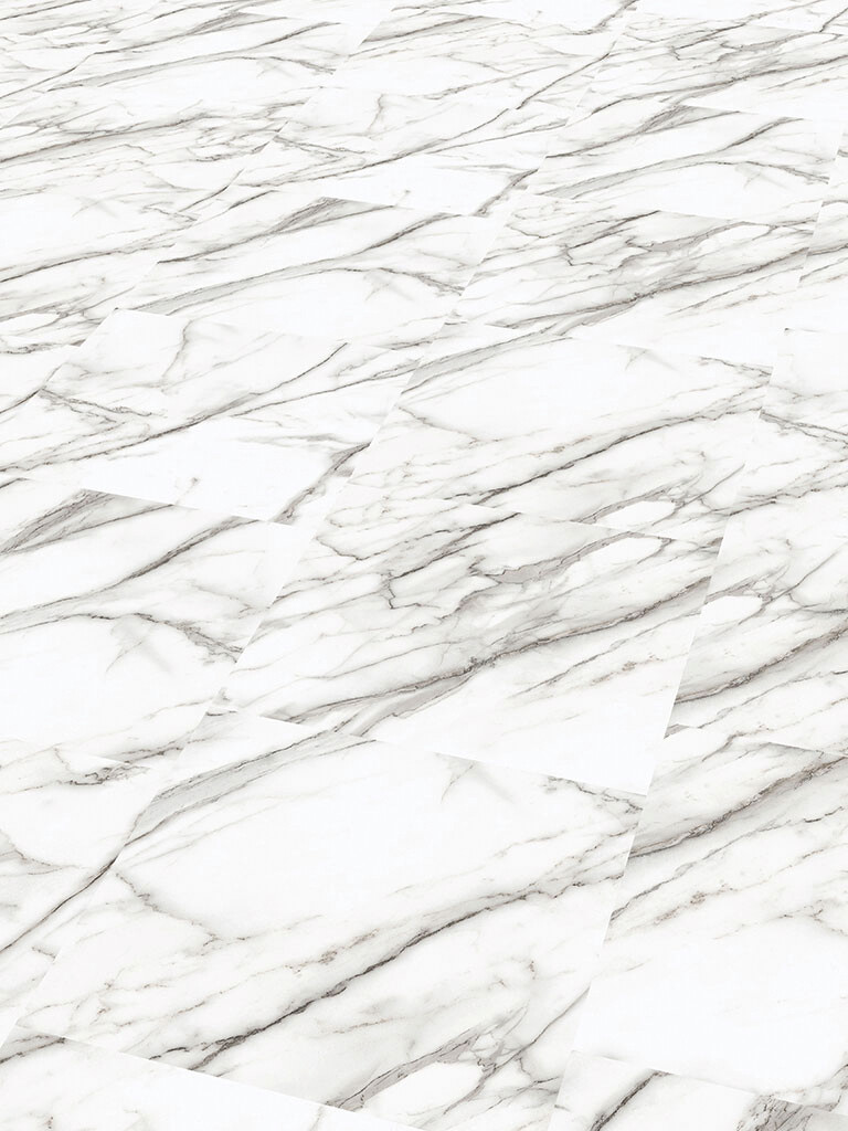 Vinylfliese White Slate, ca. 1,045 m² im Paket B/L: ca. 45,72x45,72 cm