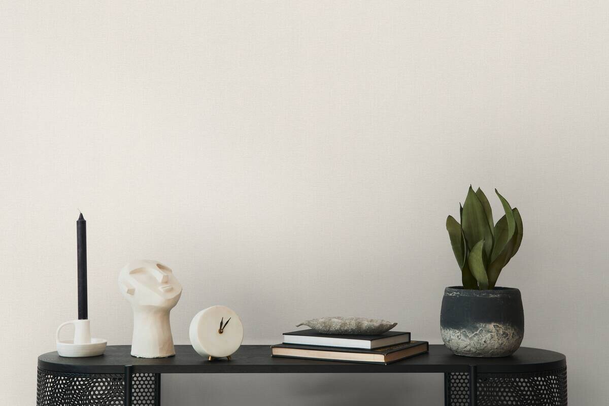 A.S.Creation Vliestapete weiß B/H/D: ca. 53x1005x9,3 cm