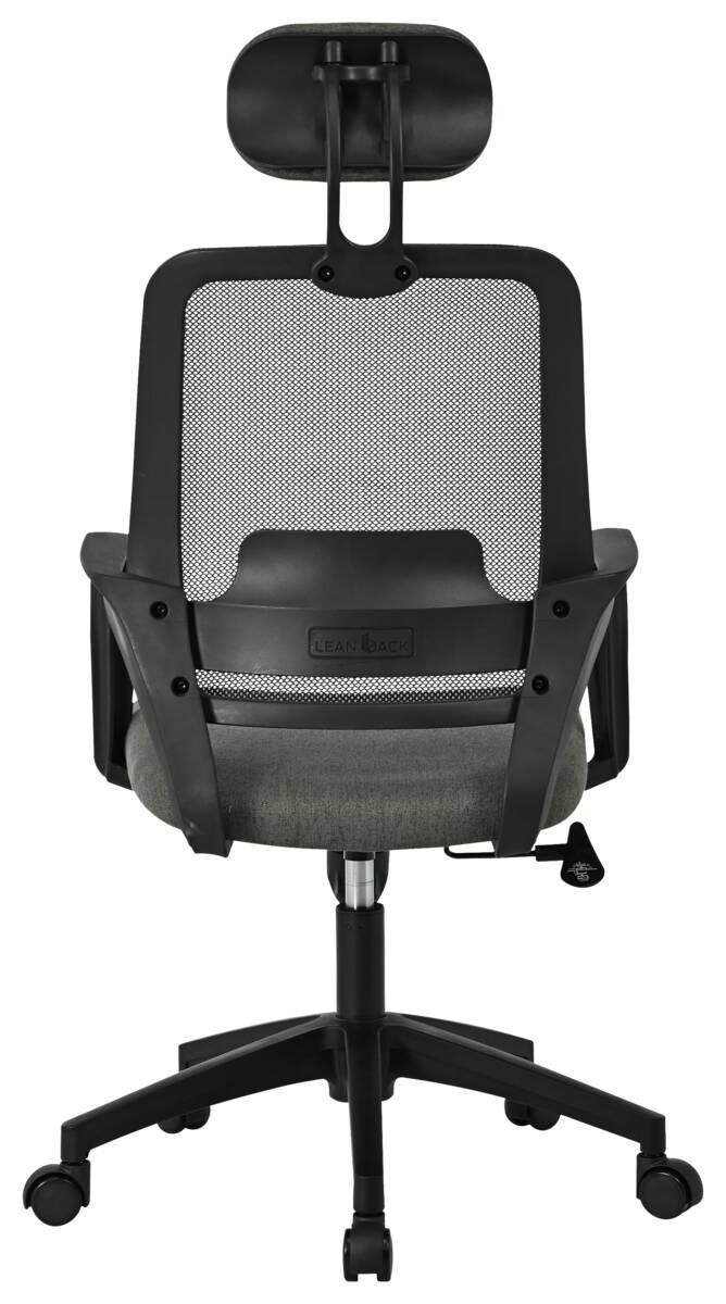 Chefsessel Ela schwarz Stoff