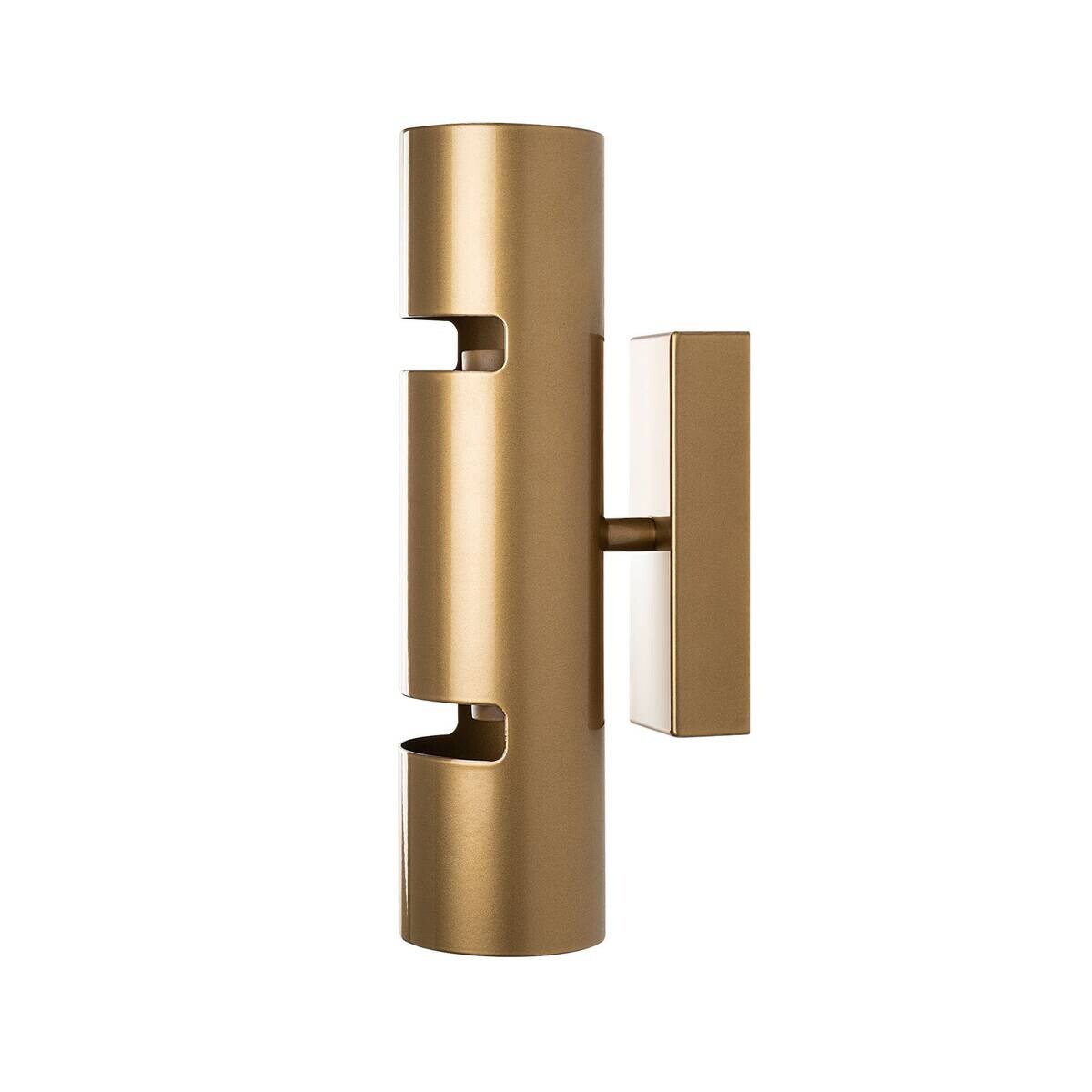 Opviq Wandleuchte gold Metall B/H/L: ca. 30x13x8 cm E14 1 Brennstellen