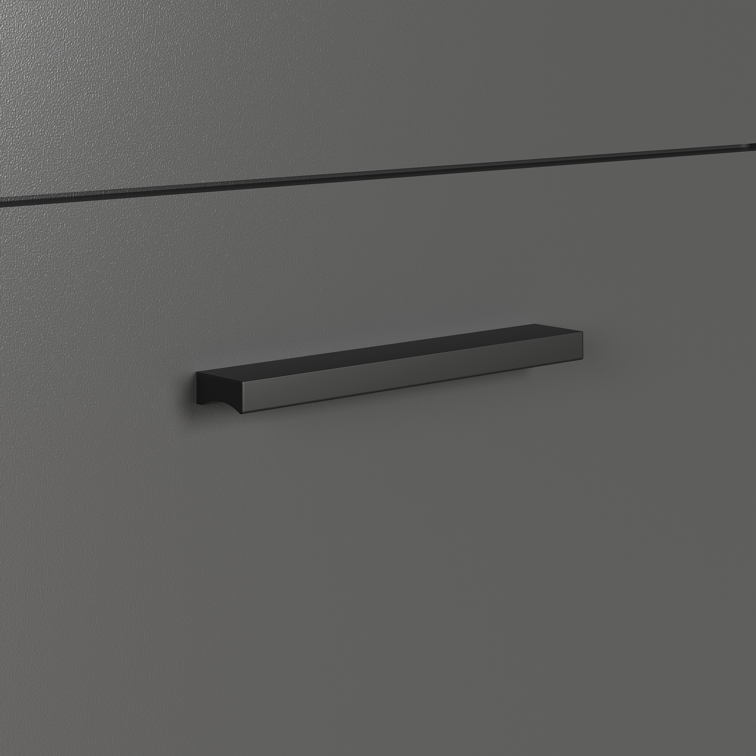 TV-Lowboard Esteban Eiche Evoke Oak Nachbildung anthrazit B/H/T: ca. 180x66x47 cm