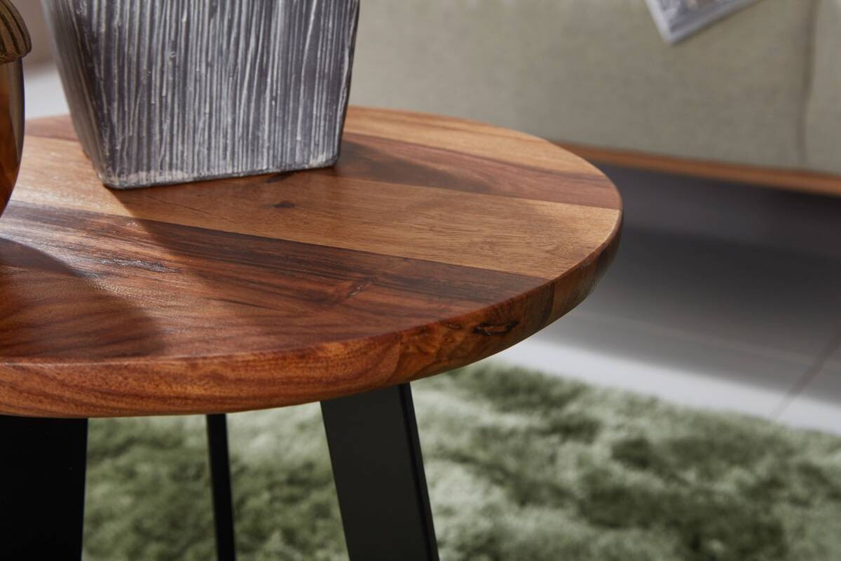 Beistelltisch rosenholz Nachbildung Holz B/H/T: ca. 35x37x35 cm