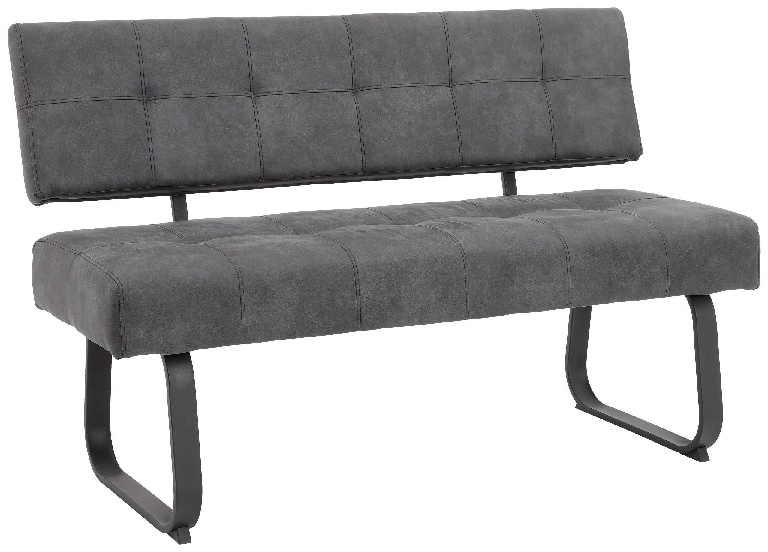 Essgruppe Luise Eiche anthrazit Holzwerkstoff B/H/T: ca. 180x76x90 cm