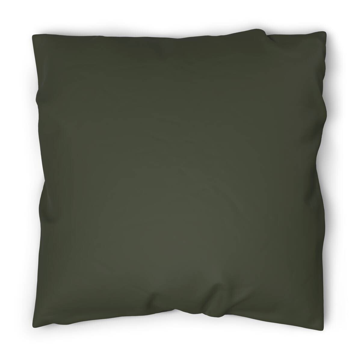 Baumwoll Bettwäsche Renforce dunkelgrün Baumwolle B/L: ca. 135x200 cm