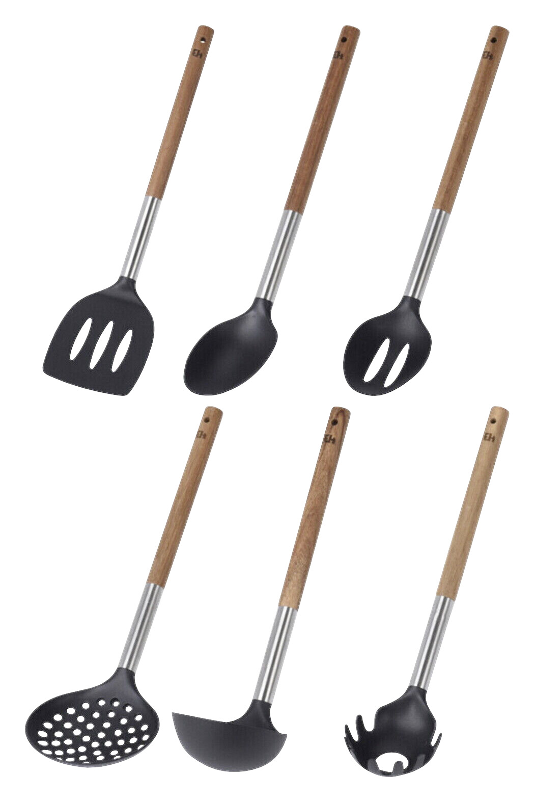 Küchenhelferset schwarz Kunststoff Küchenhelferset schwarz Kunststoff