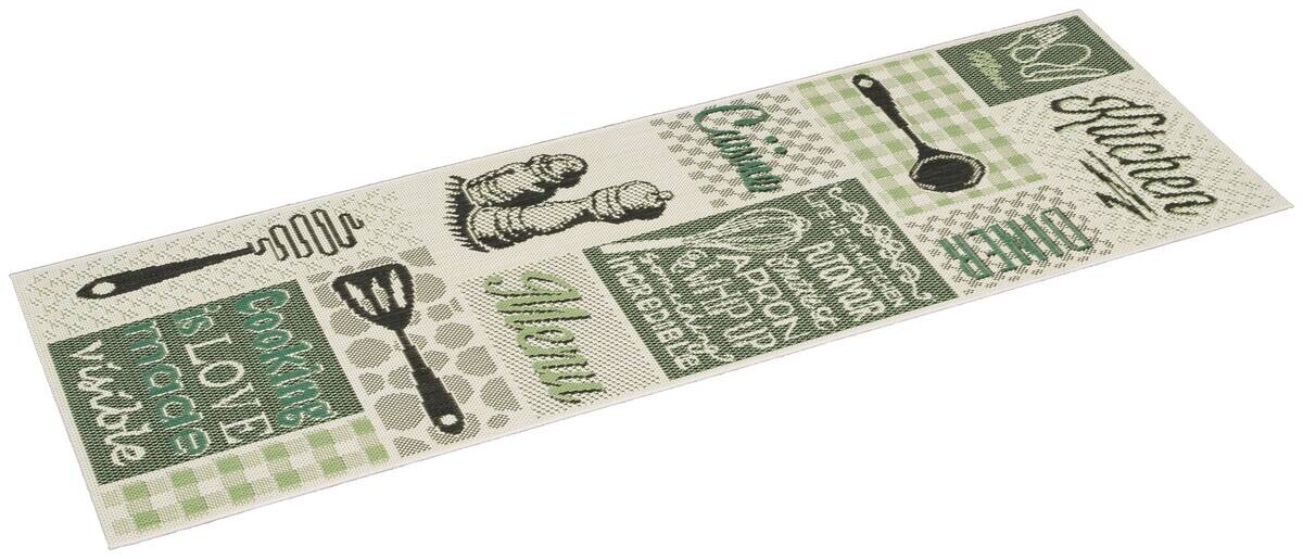 Küchenläufer Ambiente grün B/L: ca. 60x180 cm Küchenläufer Ambiente grün B/L: ca. 60x180 cm