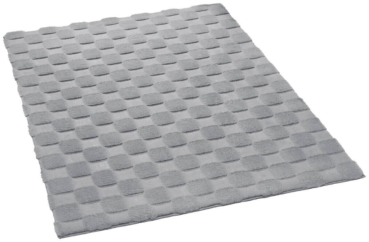 Teppich 3D Square grau B/L: ca. 80x150 cm