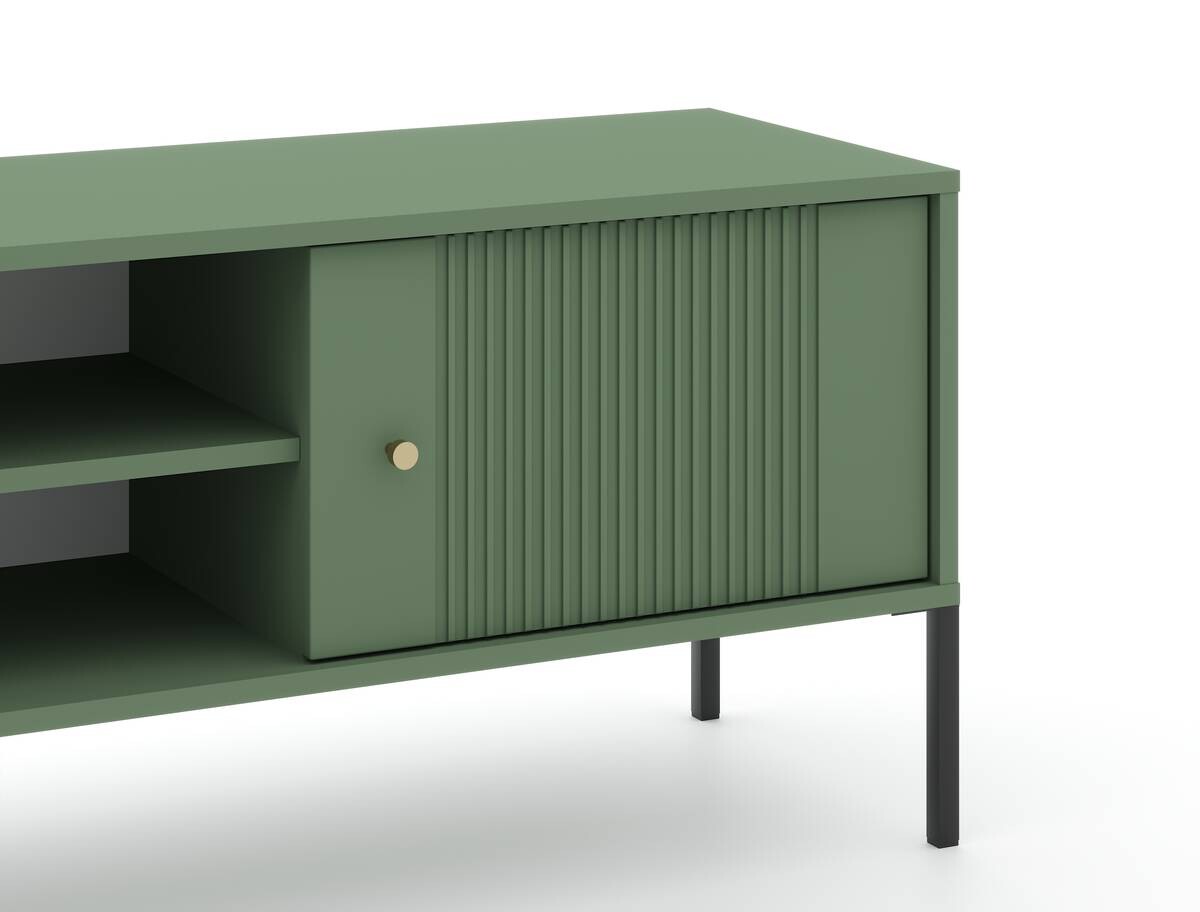 TV-Lowboard ISEO grün B/H/T: ca. 154,5x50,5x39 cm