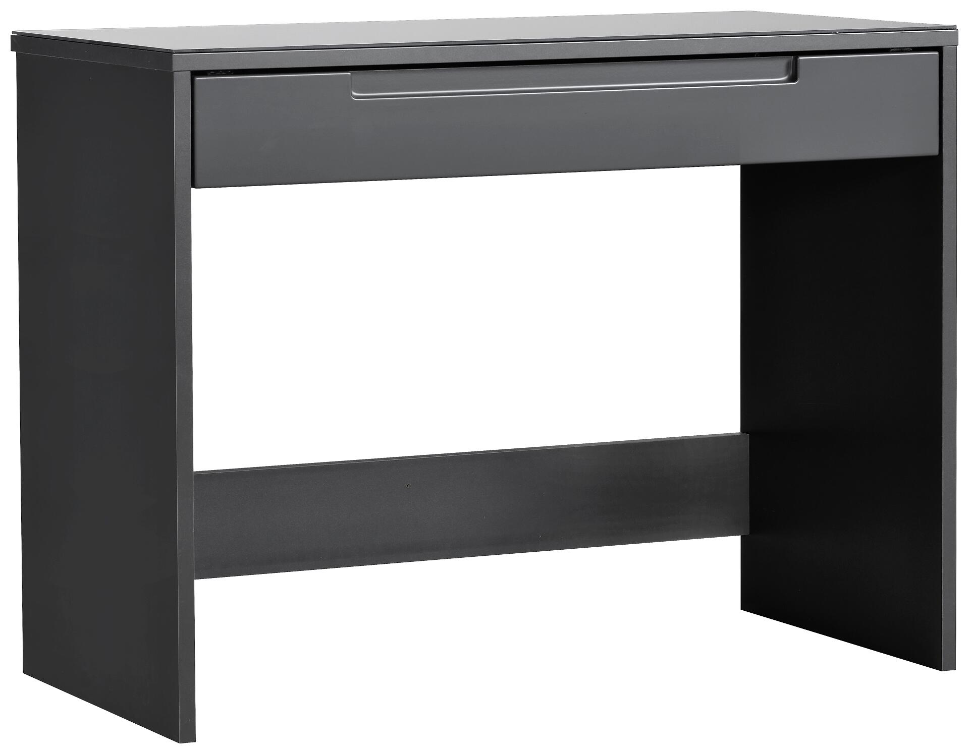 Schreibtisch Mailand anthrazit B/H/T: ca. 97x76x50 cm