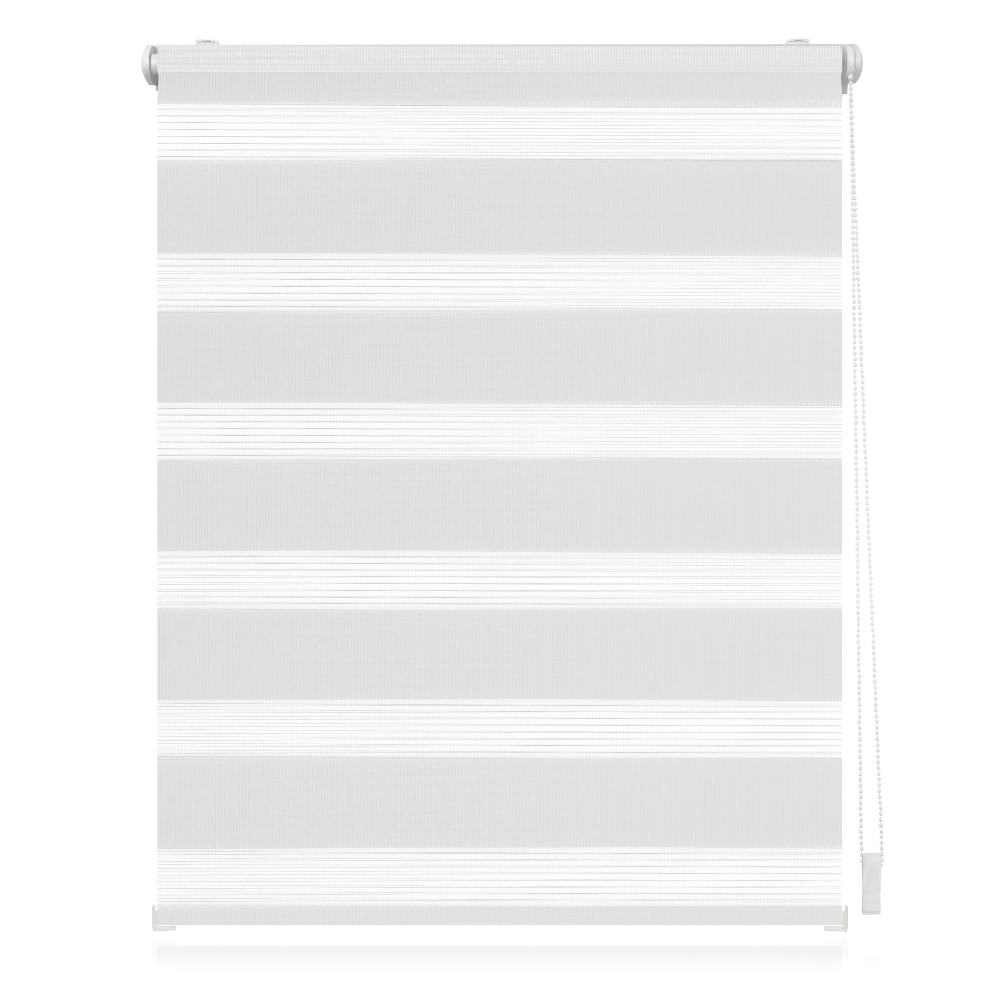 LICHTBLICK Doppelrollo Duo weiß B/L: ca. 55x150 cm