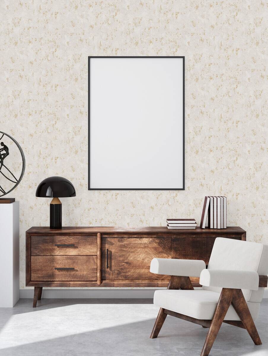 A.S.Creation Vliestapete gold grau B/H/D: ca. 53x1005x9 cm