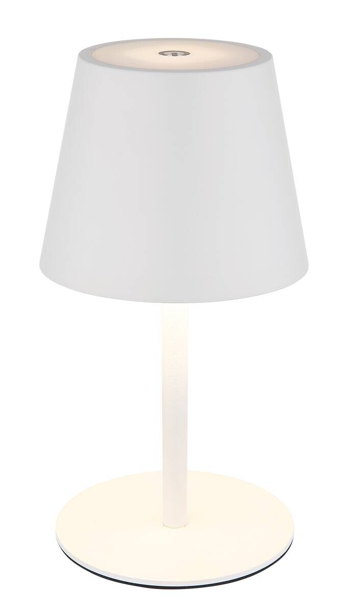Tischleuchte Vannie weiß