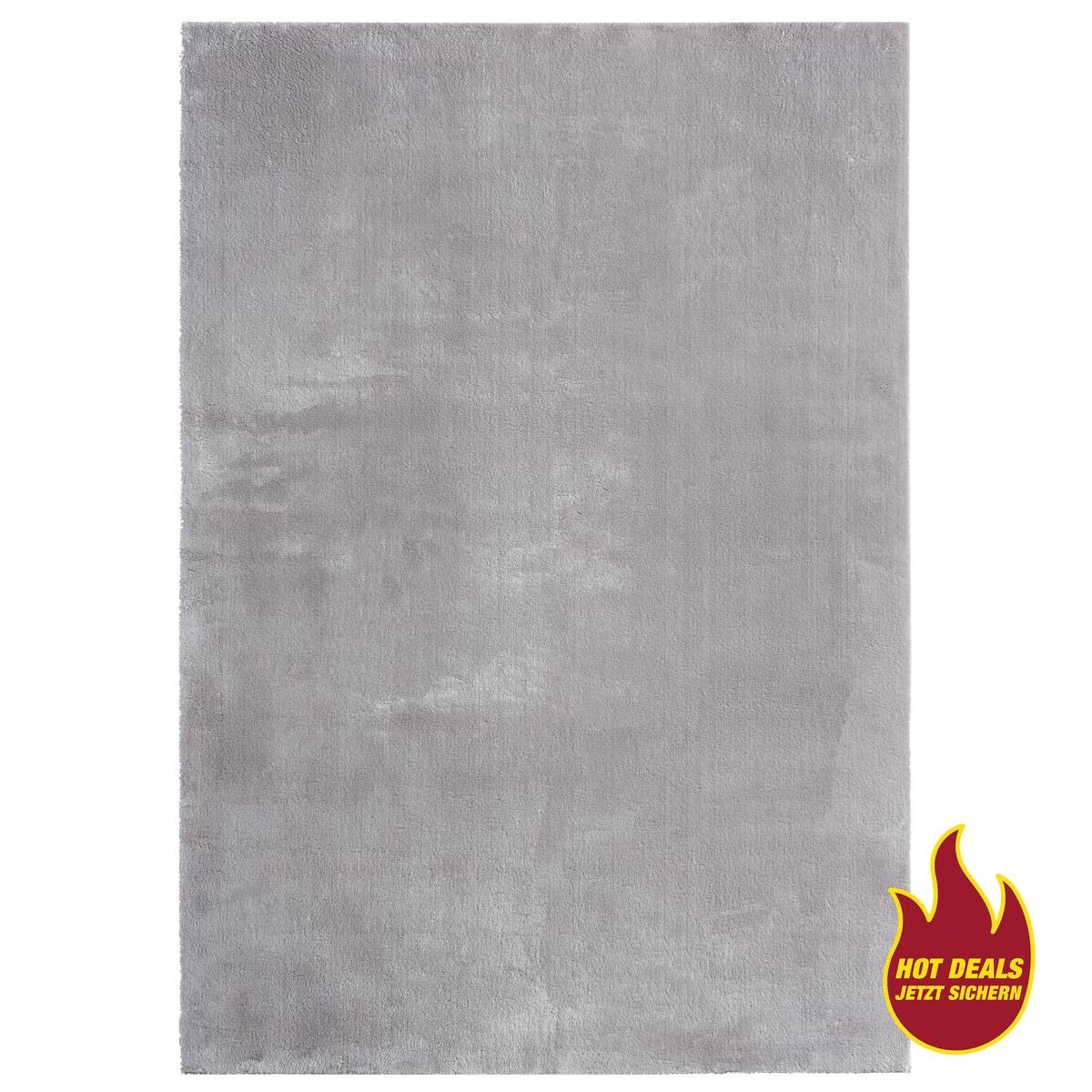 Teppich Loft grau B/L: ca. 120x160 cm