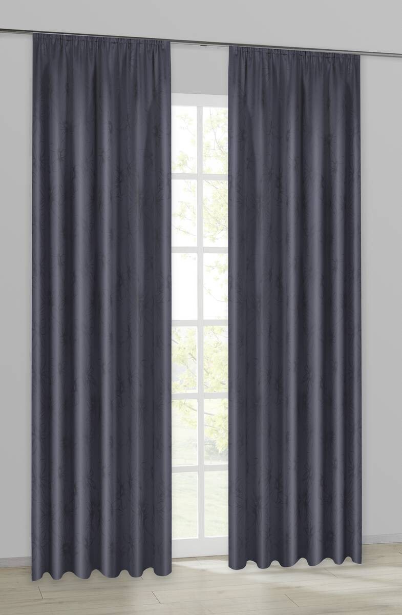 ACUS design collection Dekovorhang Paradiso anthrazit B/L: ca. 140x245 cm