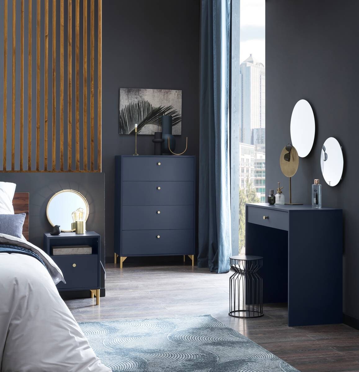 Wandspiegel Alfa D: ca. 45 cm