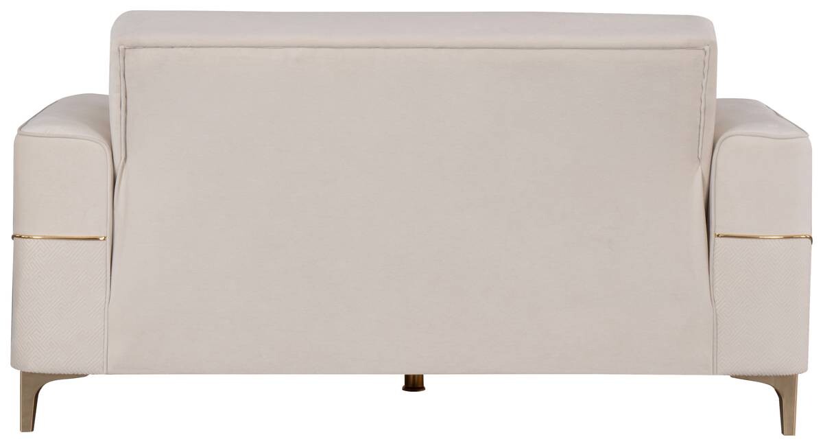 Sofa 3-2-1 Salda beige Microfaser