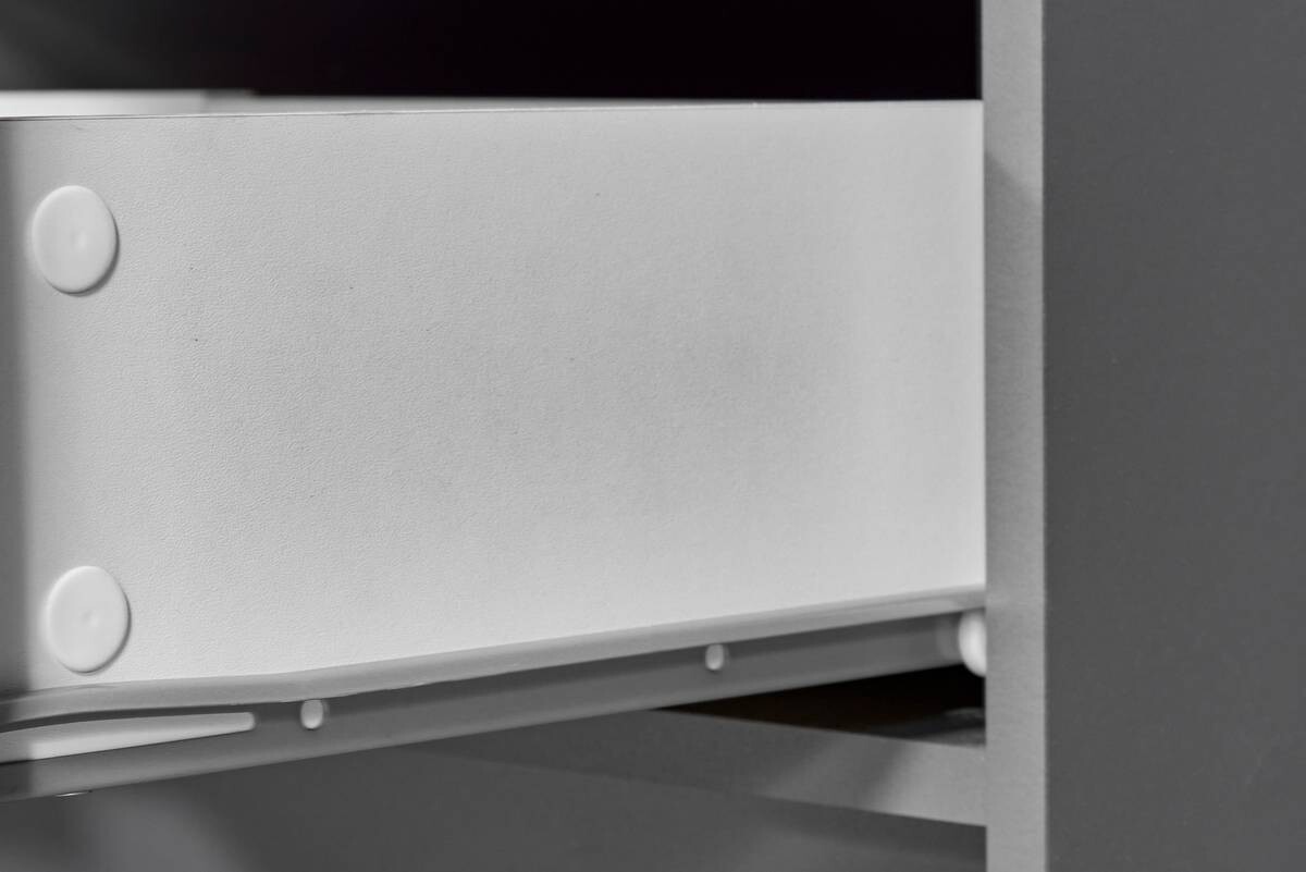 Regal Elenzio Graphit B/H/T: ca. 81,5x191,2x40 cm