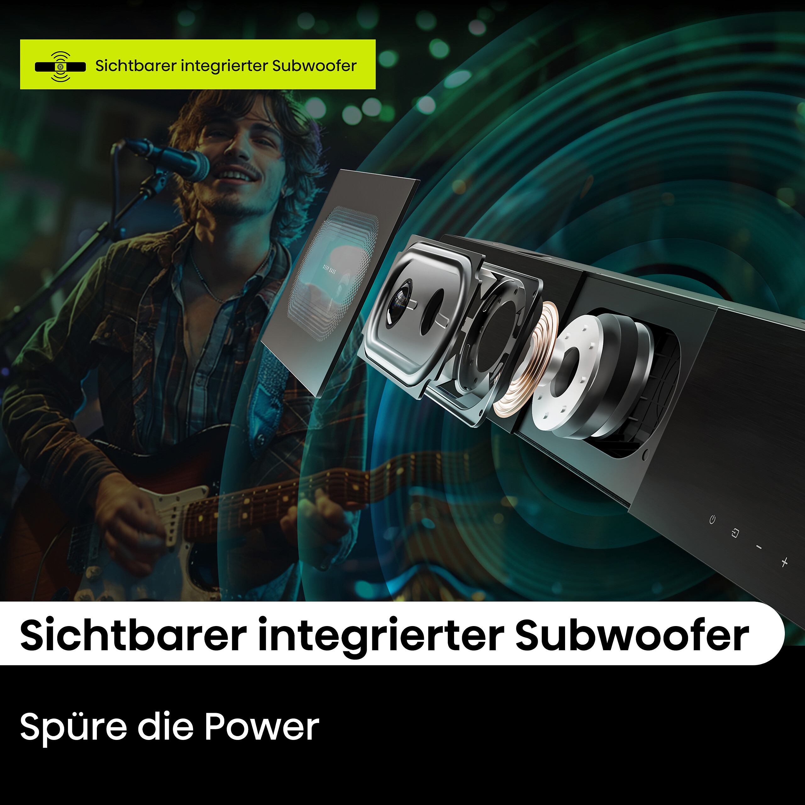 Hisense Soundbar HS2000 schwarz