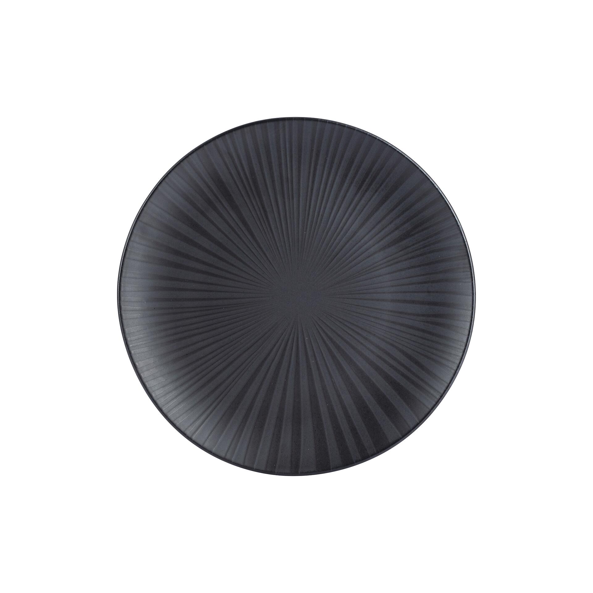 SAN IGNACIO Tafelservice Moods schwarz Steinzeug 12 tlg.