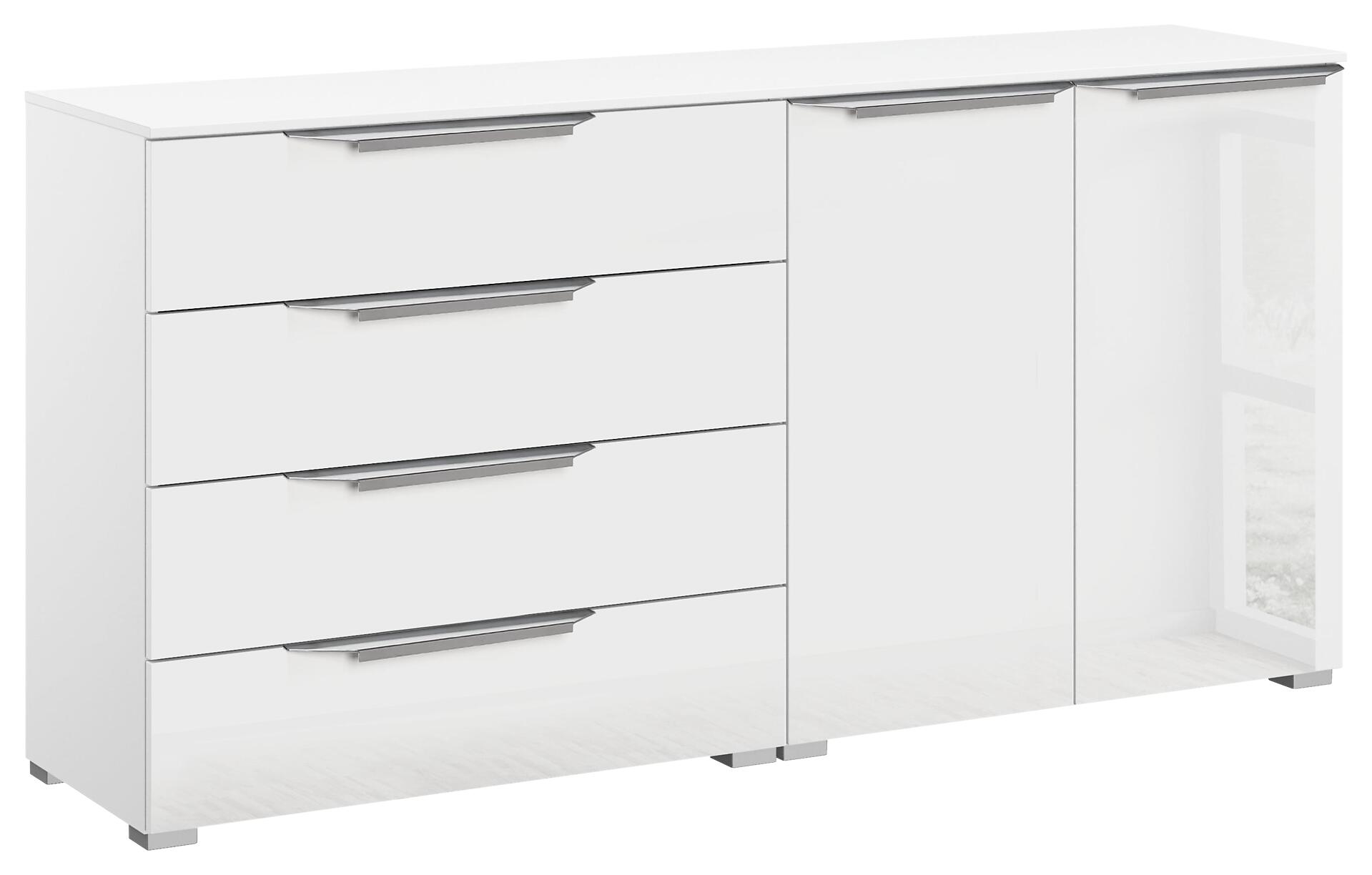 Kommode Aldono Deluxe Alpinweiß B/H/T: ca. 160x81x42 cm