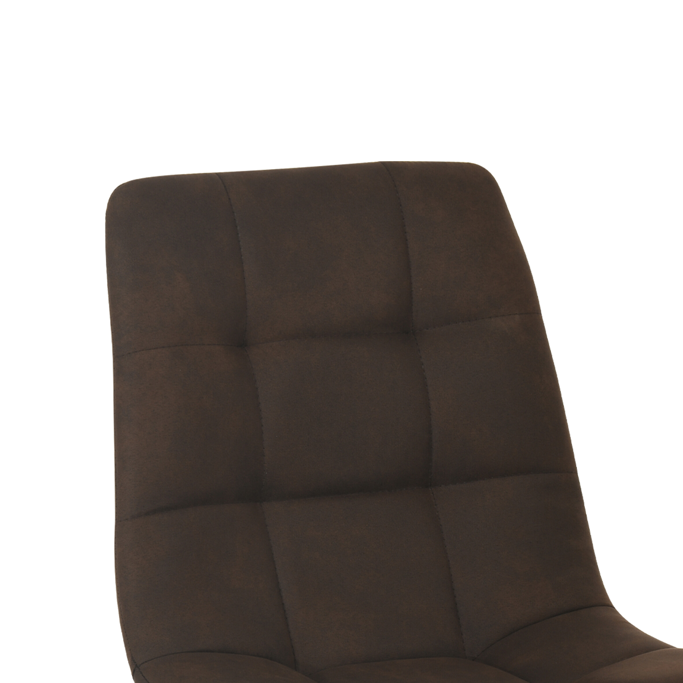 Stuhl Lech braun Microfaser B/H/T: ca. 45x88x53,5 cm