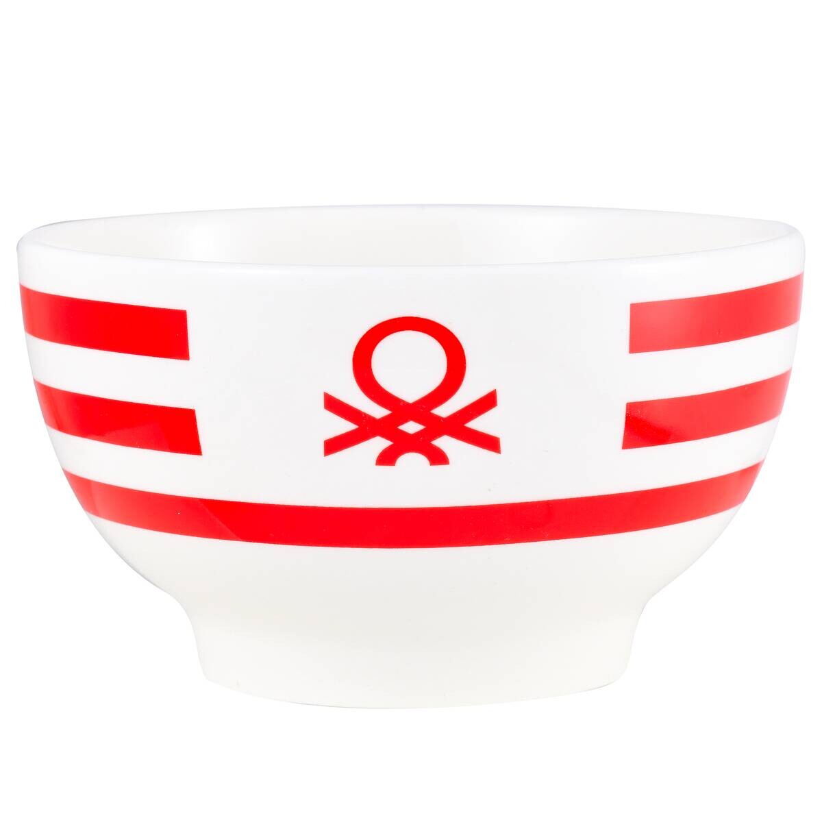 BENETTON Mehrzweckschalenset Rainbow rot Keramik H/D: ca. 6x14 cm