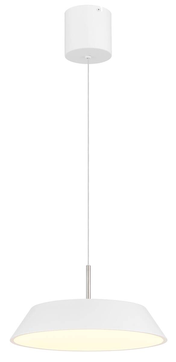 GLOBO LED-Hängeleuchte Opal weiß Metall Kunststoff H/D: ca. 180x40 cm 1.0 Brennstellen