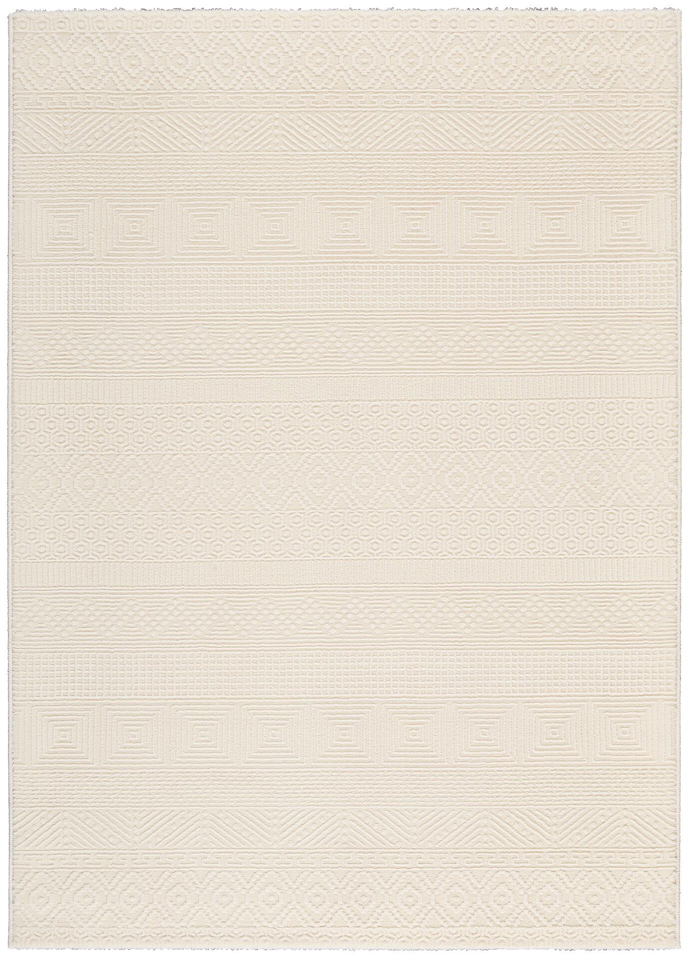 Webteppich Leonie creme B/L: ca. 160x230 cm