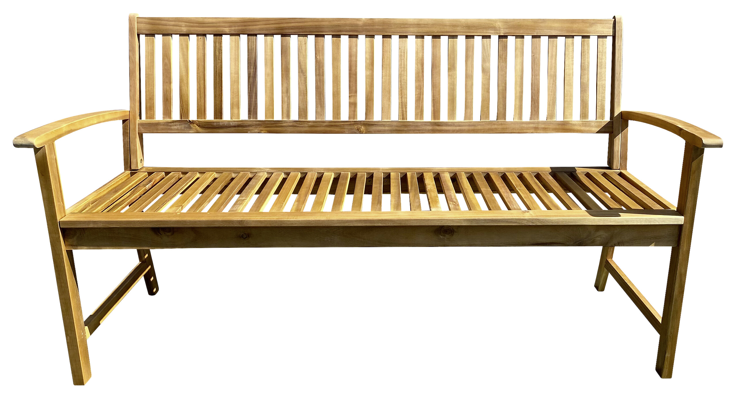 Grasekamp Gartenbank Belmonte natur Akazie B/H/L: ca. 63x90x160 cm