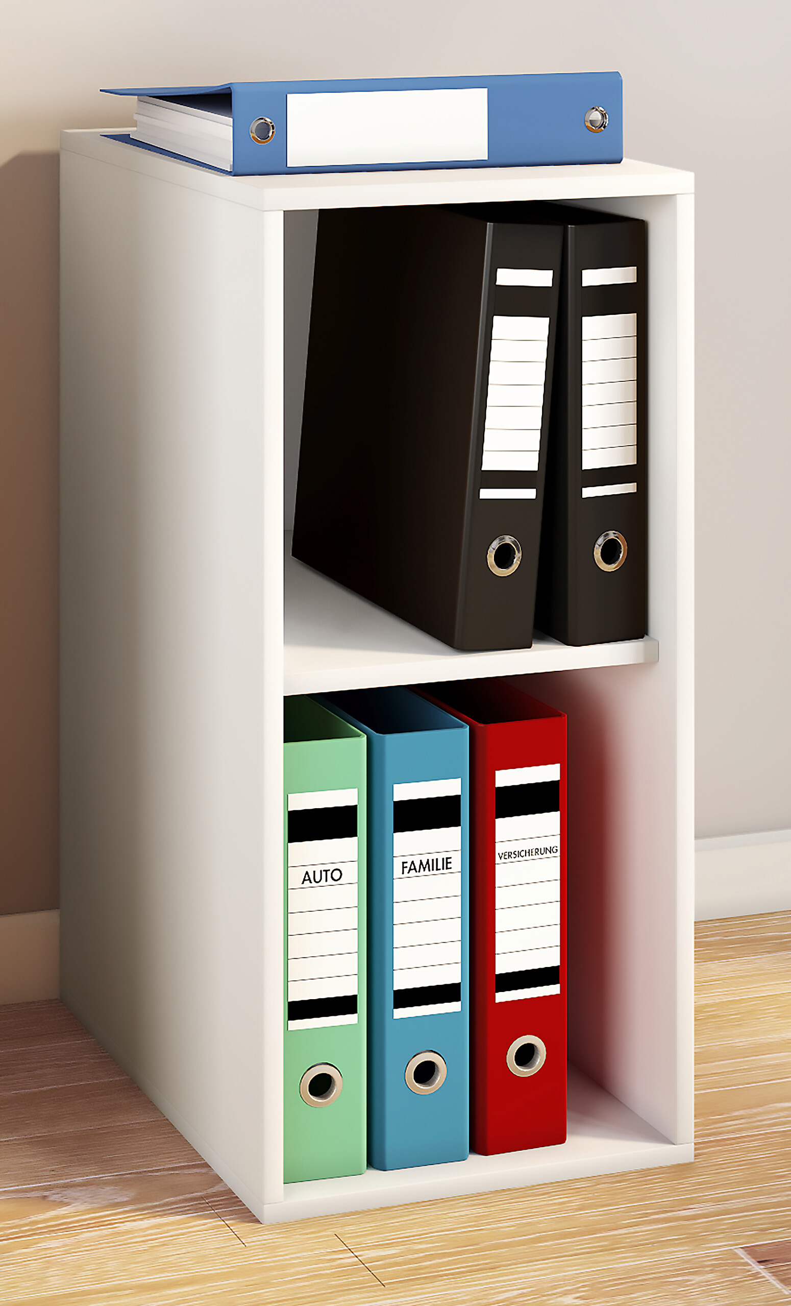 Regal Lona I weiß B/H/T: ca. 35x74x37 cm