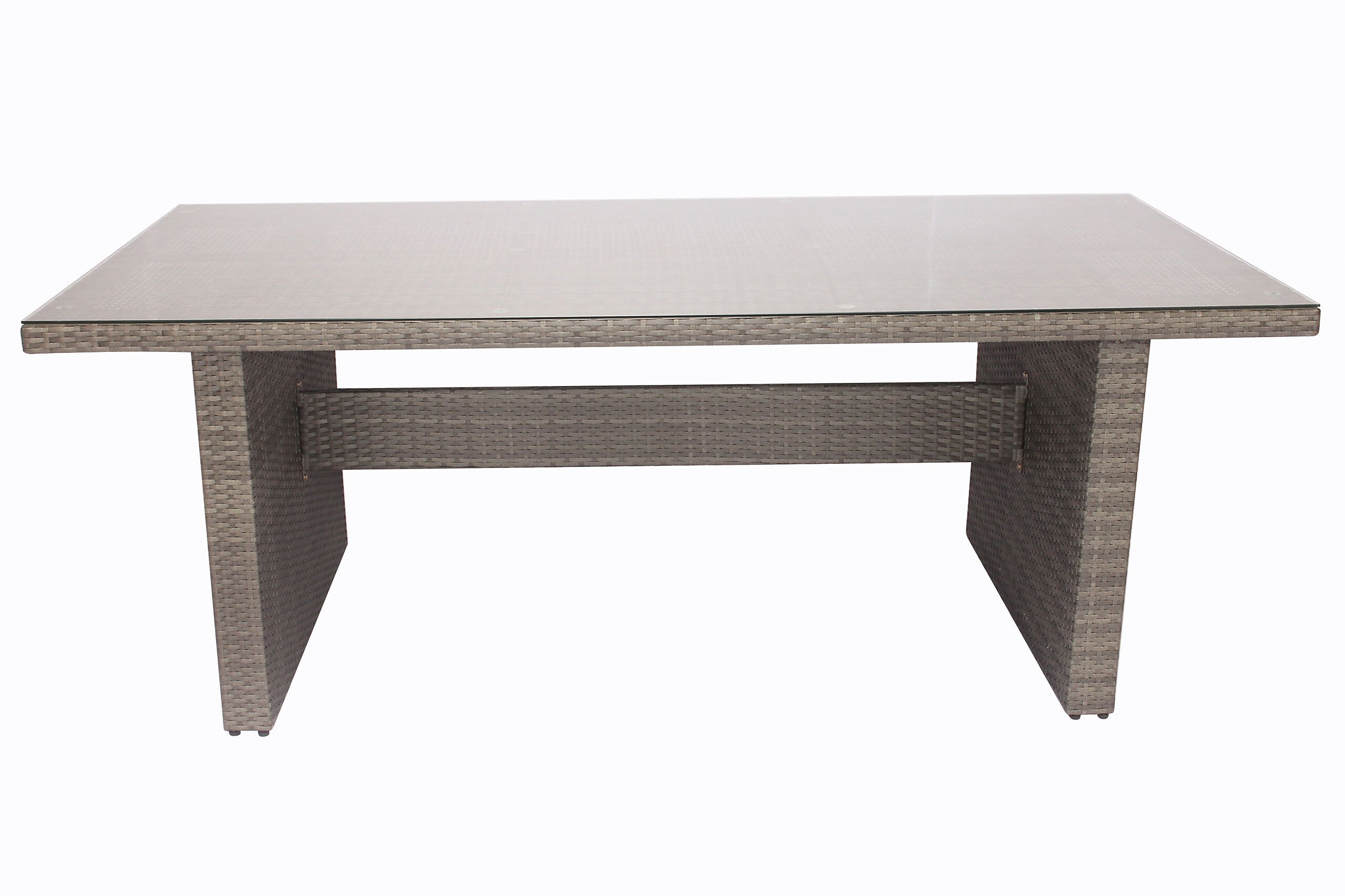 Gartensitzgruppe Barcelona grau Stahl